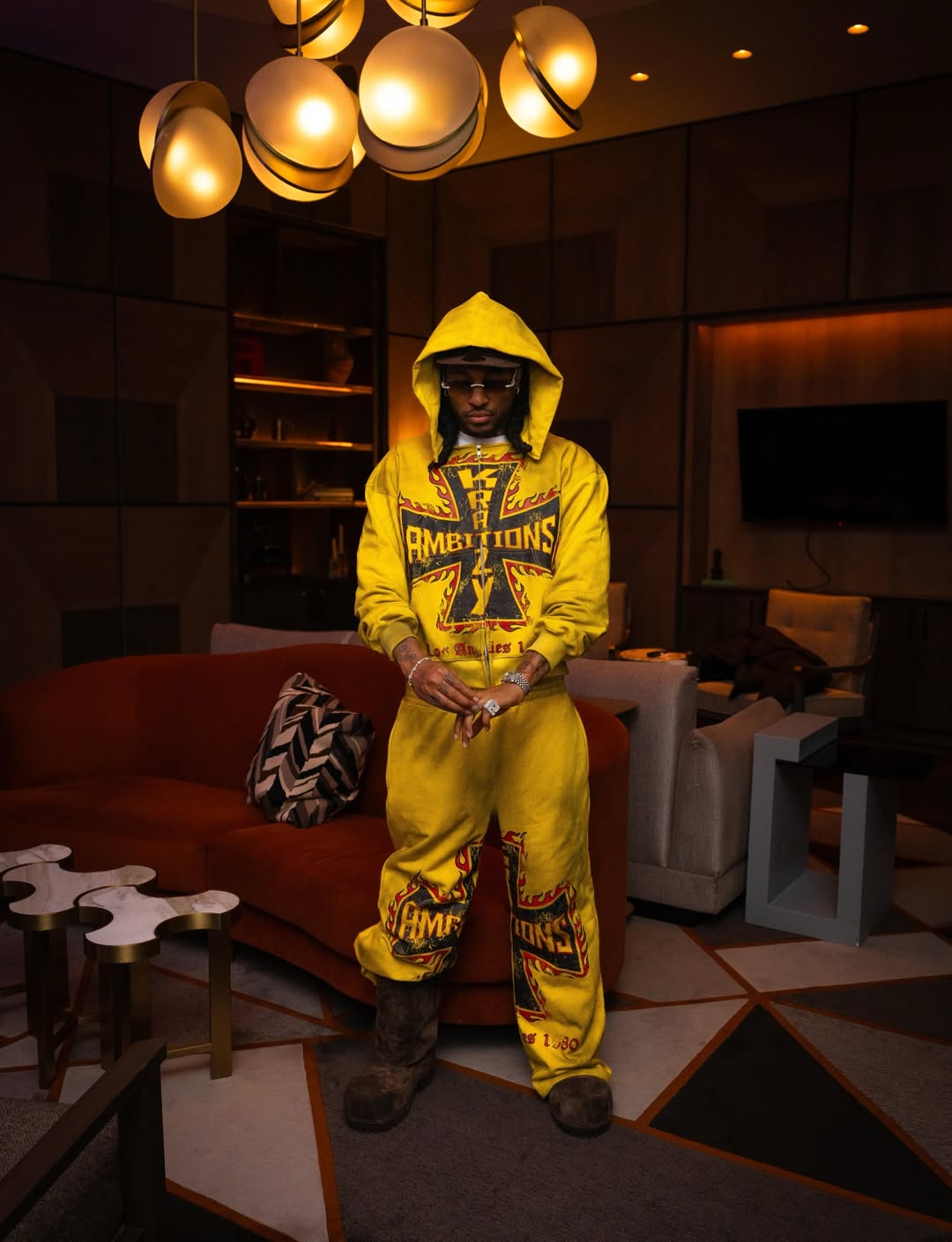 Yellow Midnight Riders Jacket-thumbmail-2